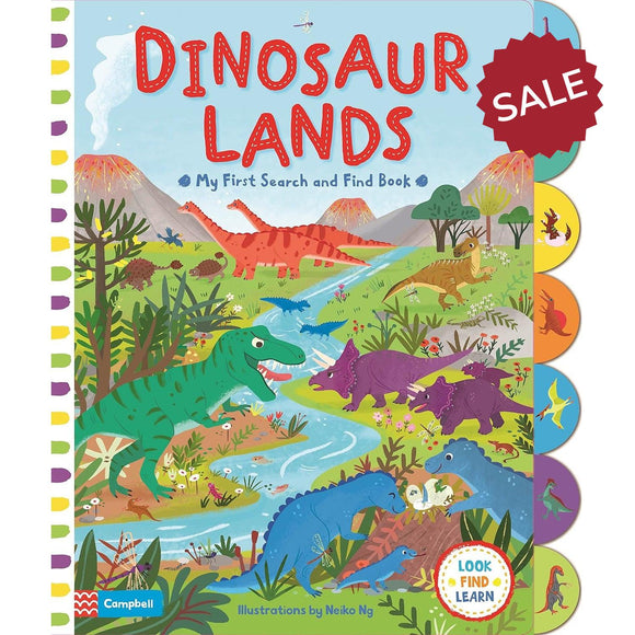 Dinosaur Lands: My First Search & Find Book
