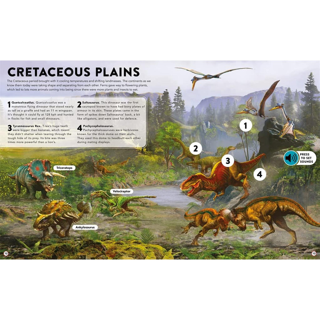 Dinosaurs & Prehistoric Life Learning Sound Book
