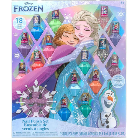 Disney Frozen 15-Pack Nail Polish Set