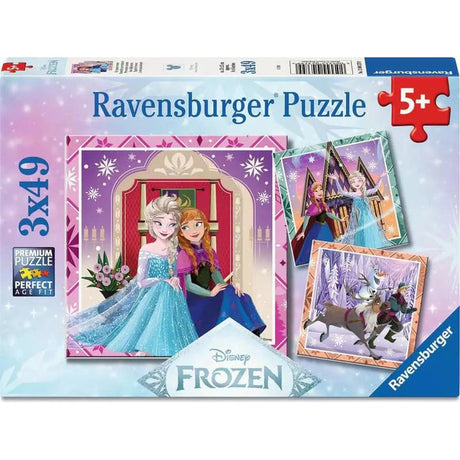 Disney Frozen: 3 x 49-piece Puzzles