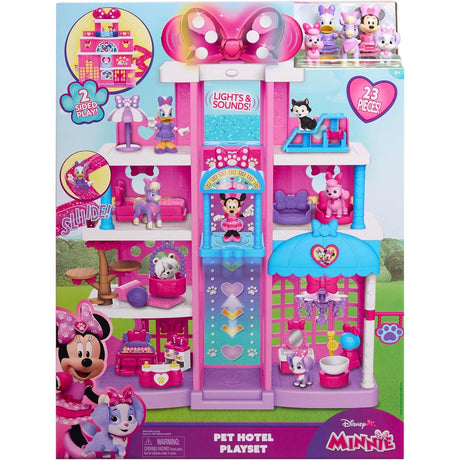 Disney Jr. Minnie Mouse Pet Hotel Playset