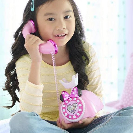Disney Jr. Minnie Mouse Ring Me Rotary Phone