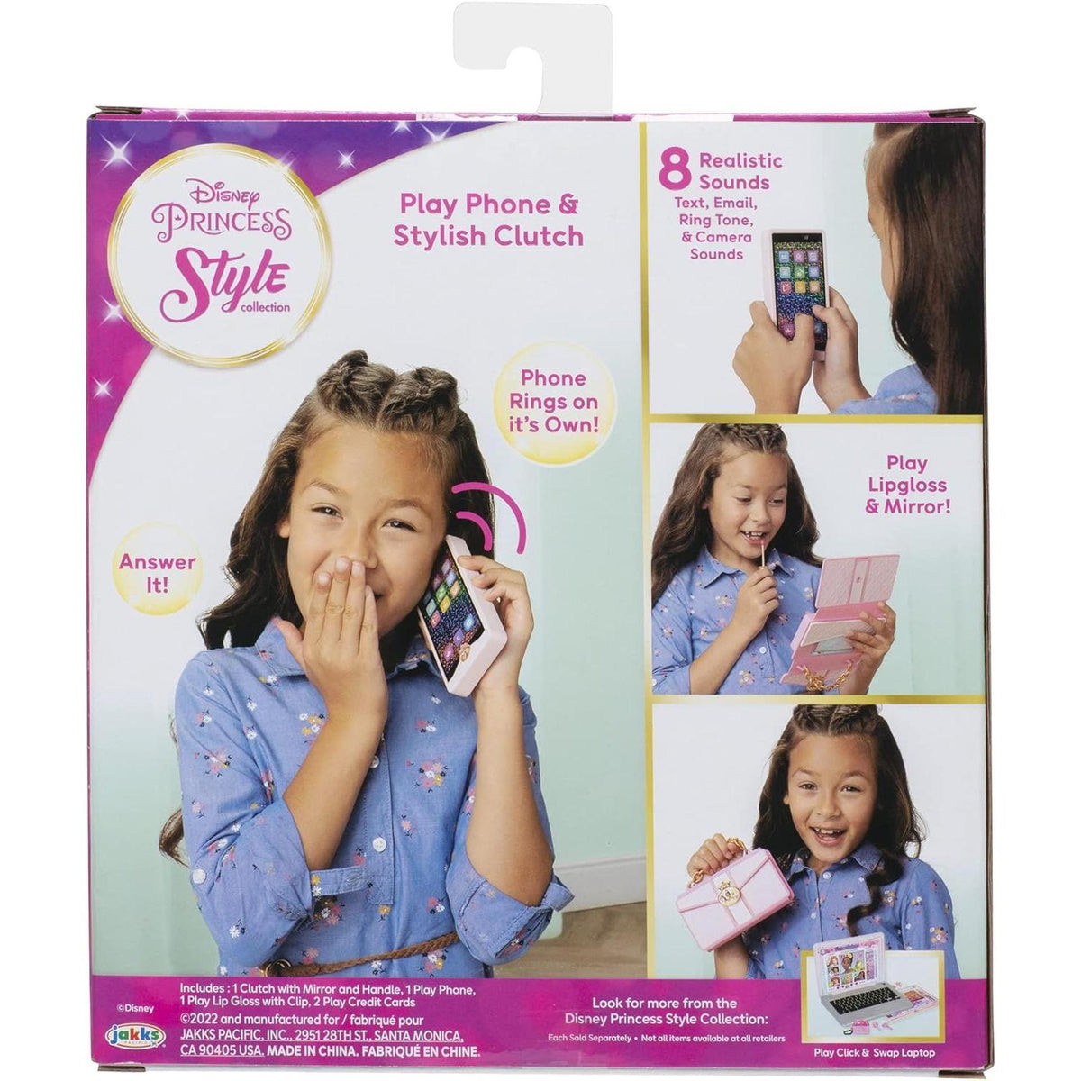Disney Princess Style Collection Play Phone & Stylish Clutch