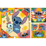 Disney Stitch: 3 x 49-piece Puzzles