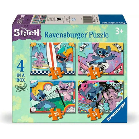Disney Stitch 4-in-a-Box Puzzles
