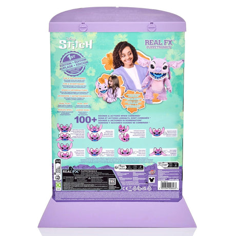Disney Stitch Angel Real FX Puppet Interactive Toy