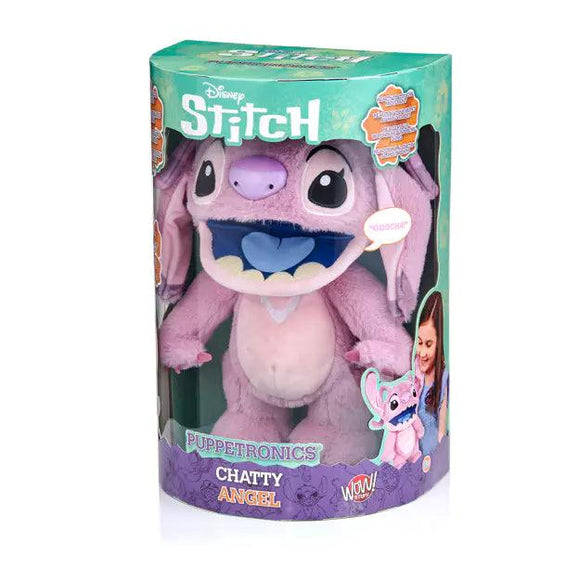 Disney Stitch Angel Real FX Puppet Interactive Toy