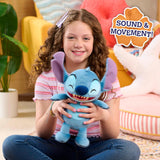Disney Stitch Crack Me Up Feature Plush