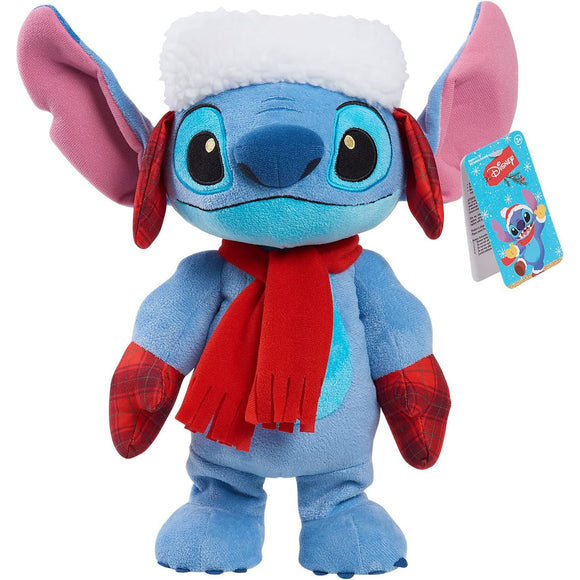 Disney Stitch Holiday Dancing Feature Plush