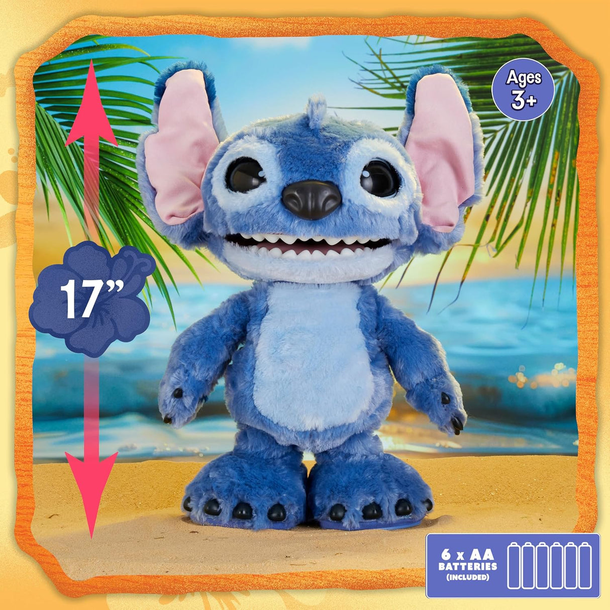 Disney Ultimate Stitch Live Action Feature Plush