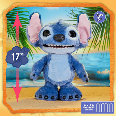 Disney Ultimate Stitch Live Action Feature Plush