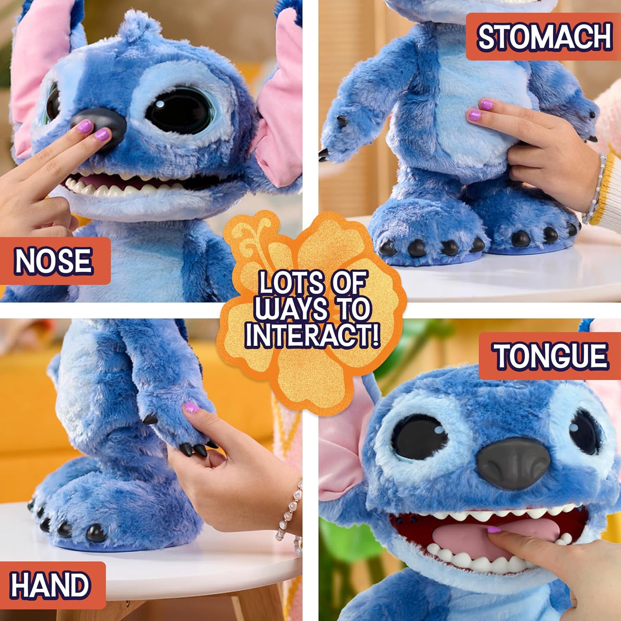 Disney Ultimate Stitch Live Action Feature Plush