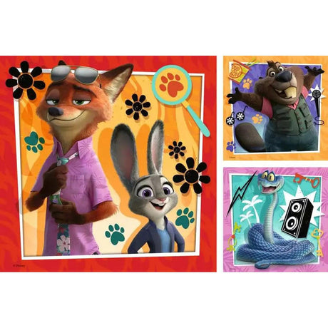 Disney Zootropolis 2: 3 x 49-piece Puzzles
