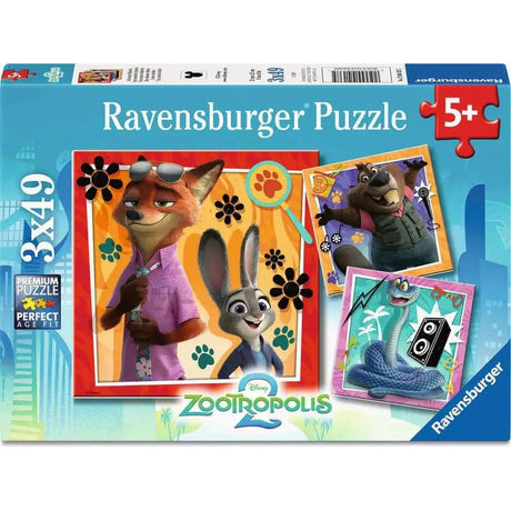 Disney Zootropolis 2: 3 x 49-piece Puzzles