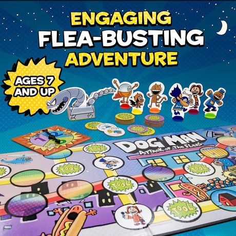 Dog Man: Attack of the Fleas Board Game