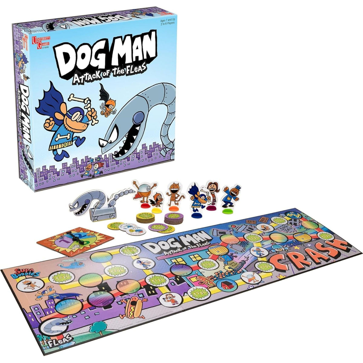 Dog Man: Attack of the Fleas Board Game