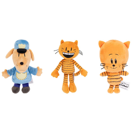 Dog Man Plush 9", Assorted