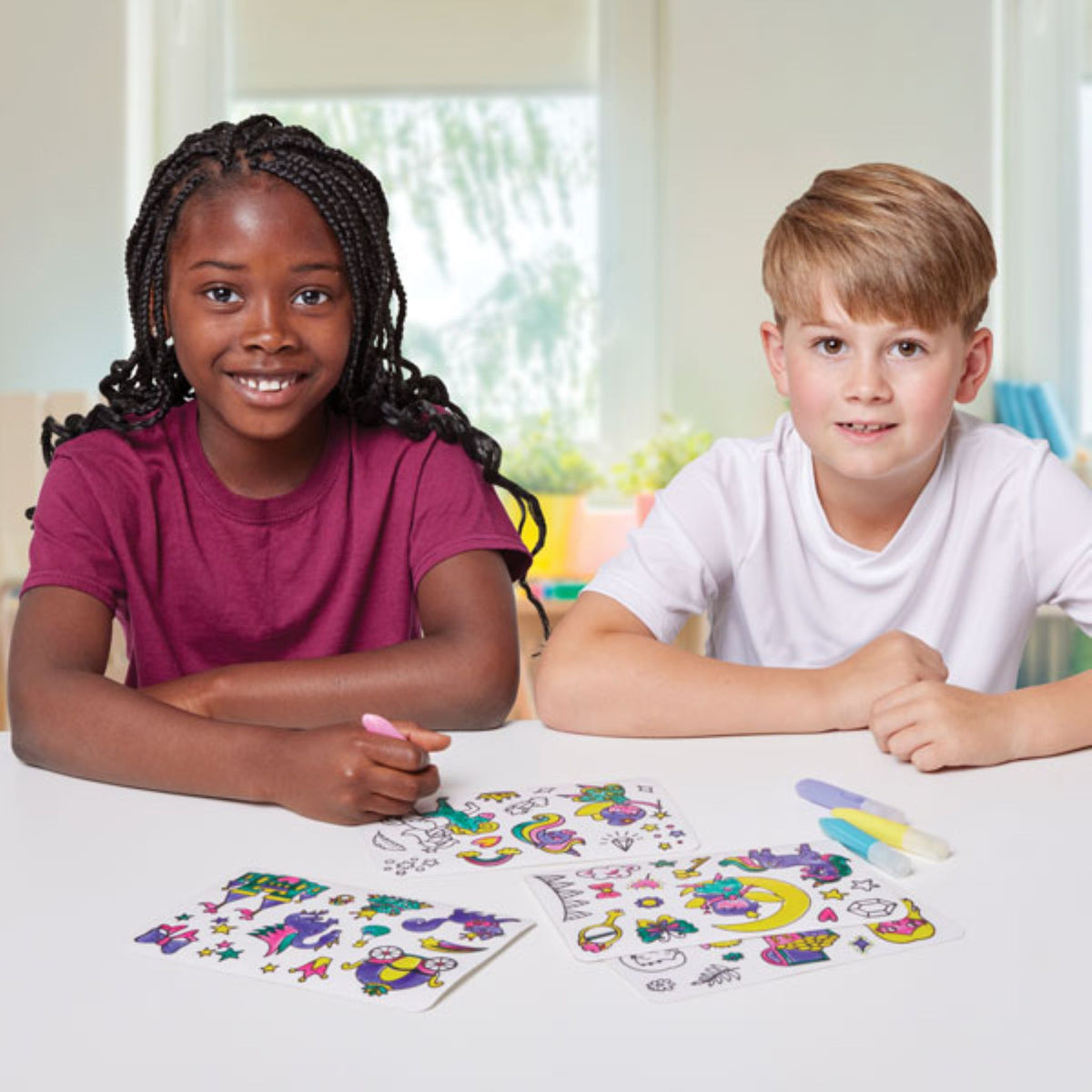 Colour Your Own Stickers – Fairytale