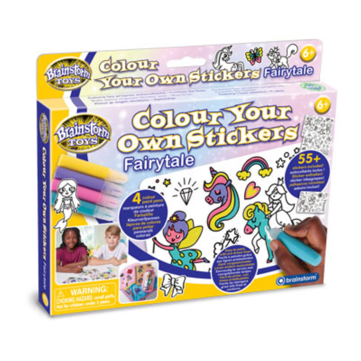 Colour Your Own Stickers – Fairytale