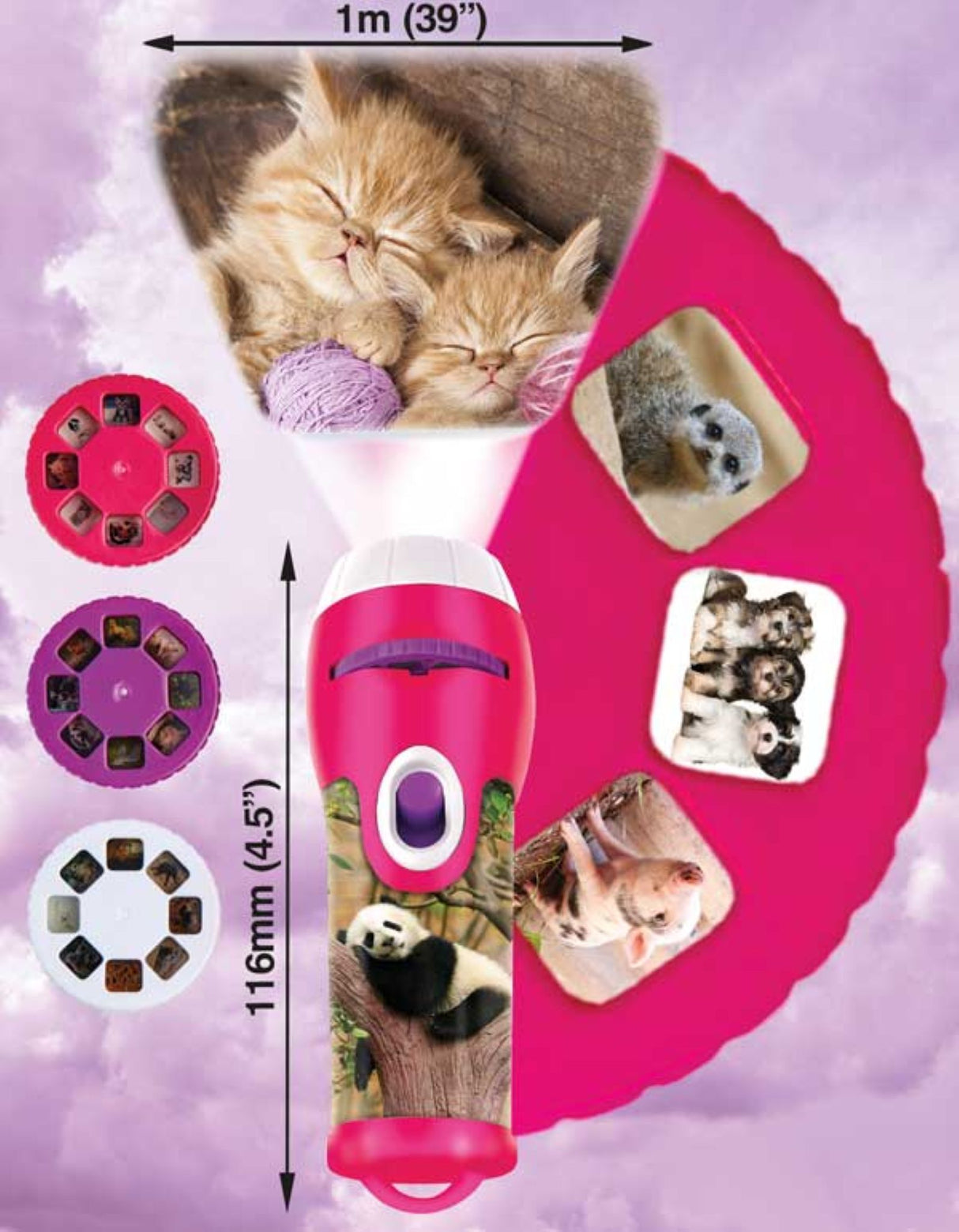 Cute & Cuddly Torch & Projector