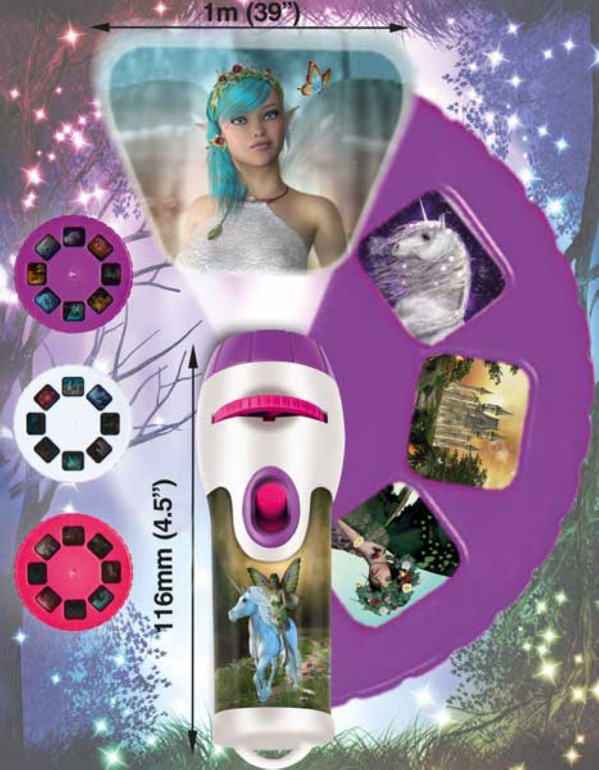 Fairy & Unicorn Torch & Projector