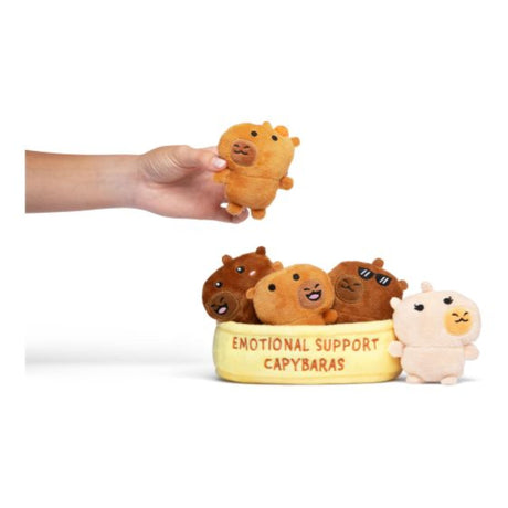 Emotional Support Capybaras Plush Set