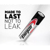Energizer AA Alkaline Batteries - Pack of 4