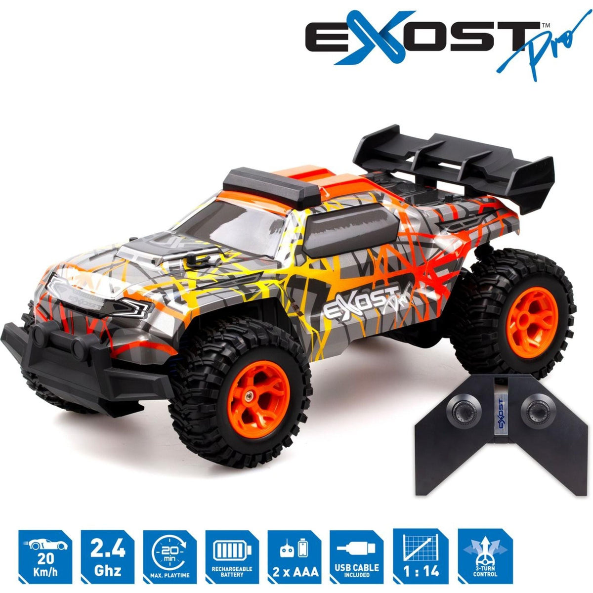 Exost Pro Turbo Truggy Remote Control