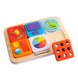 Fat Brain Toys: Little Brainies PlayTab Modular Sensory Activity Board
