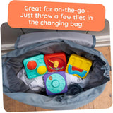 Fat Brain Toys: Little Brainies PlayTab Modular Sensory Activity Board