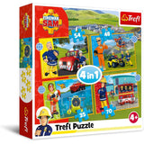 Fireman Sam 4-in-1 Puzzles