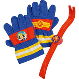 Fireman Sam Gloves & Crowbar Set