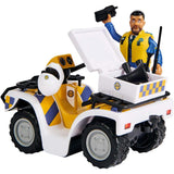 Fireman Sam Police Quad with Malcolm Figure