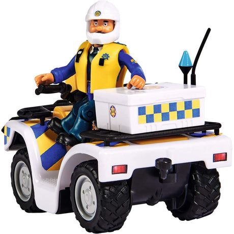 Fireman Sam Police Quad with Malcolm Figure