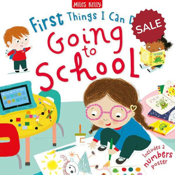 First Things I Can Do: Going to School Hardback Book