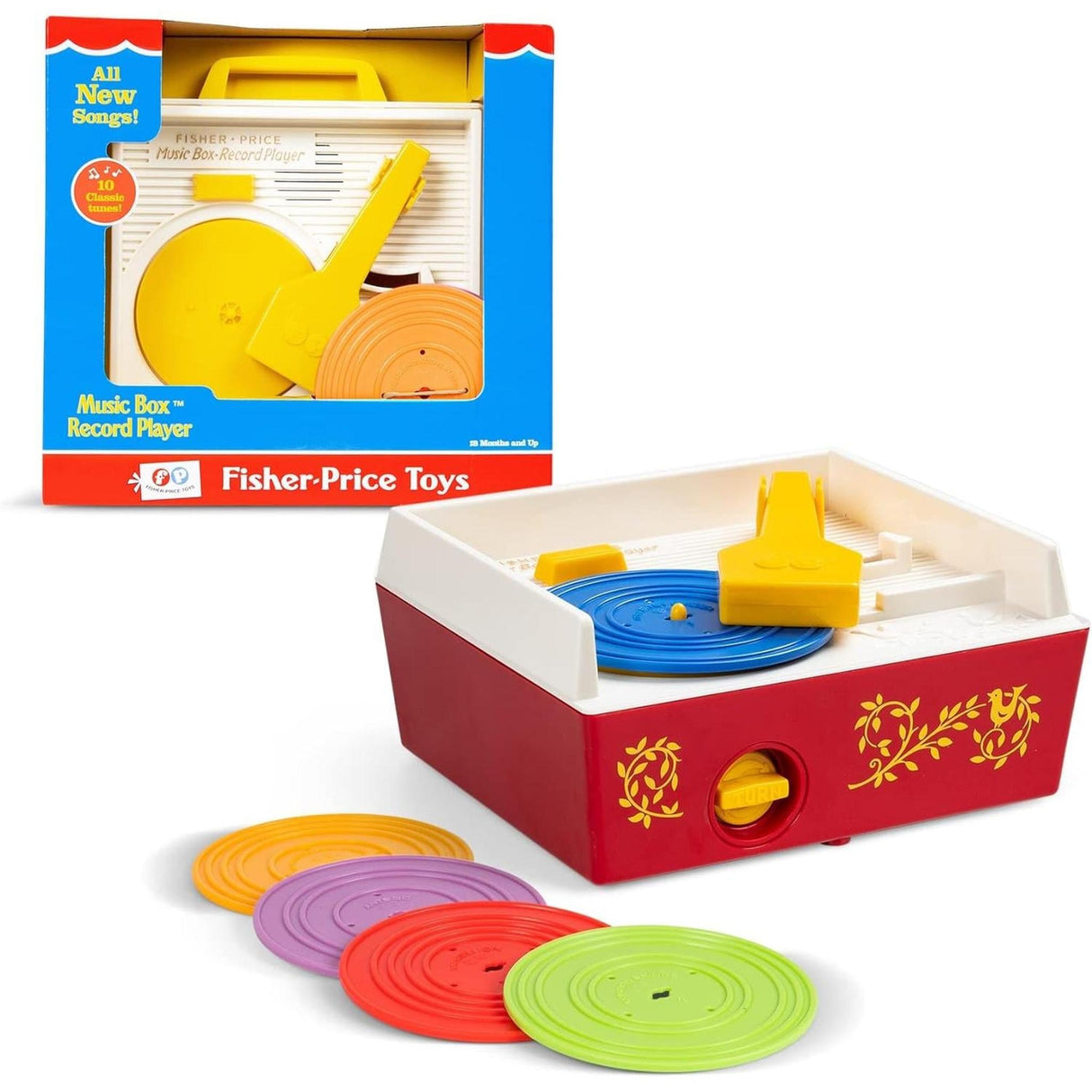Fisher Price Classic Toys - Music Box Record Player