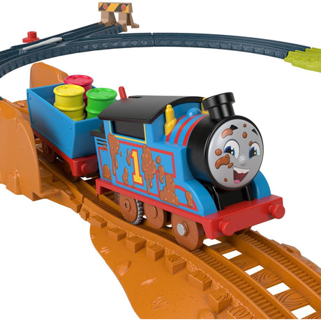 Fisher Price Thomas and Friends Motorised Train Set - Thomas' Muddy Adventure