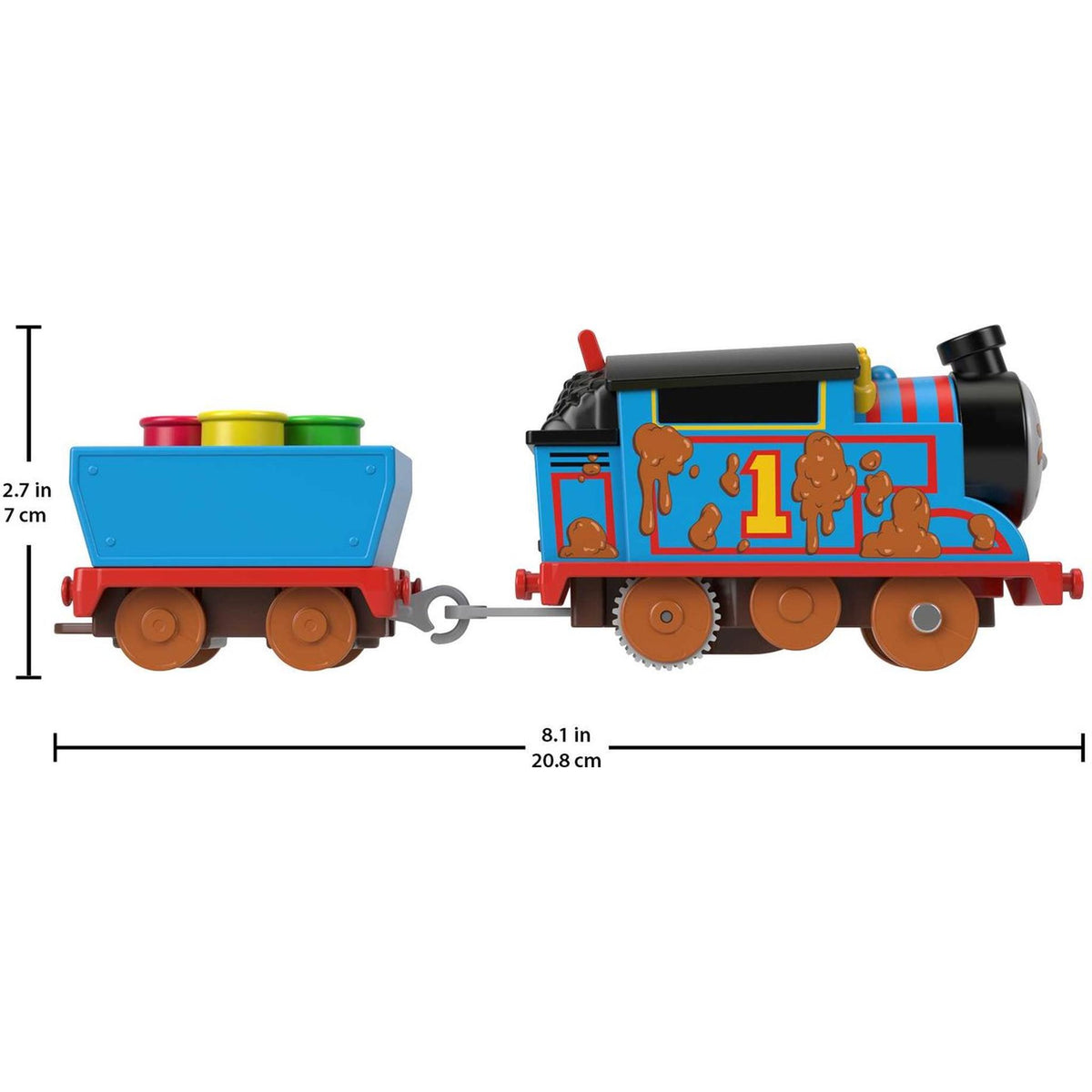 Fisher Price Thomas and Friends Motorised Train Set - Thomas' Muddy Adventure
