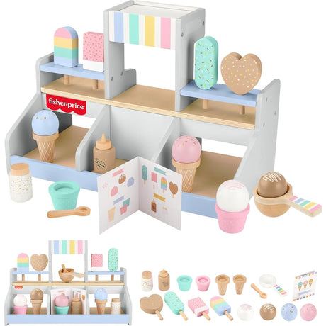 Fisher Price Wooden Ice Cream Shop