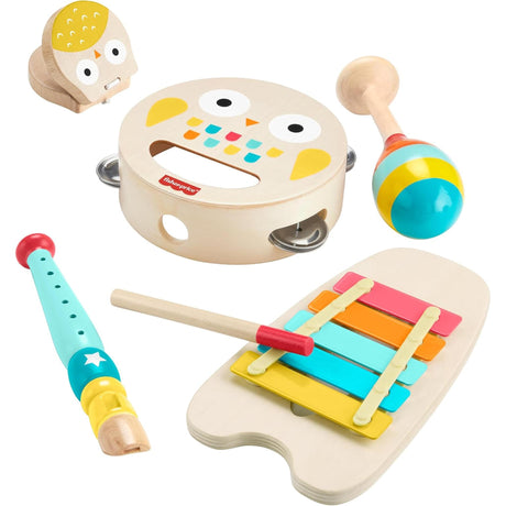 Fisher Price Wooden Musical Gift Set