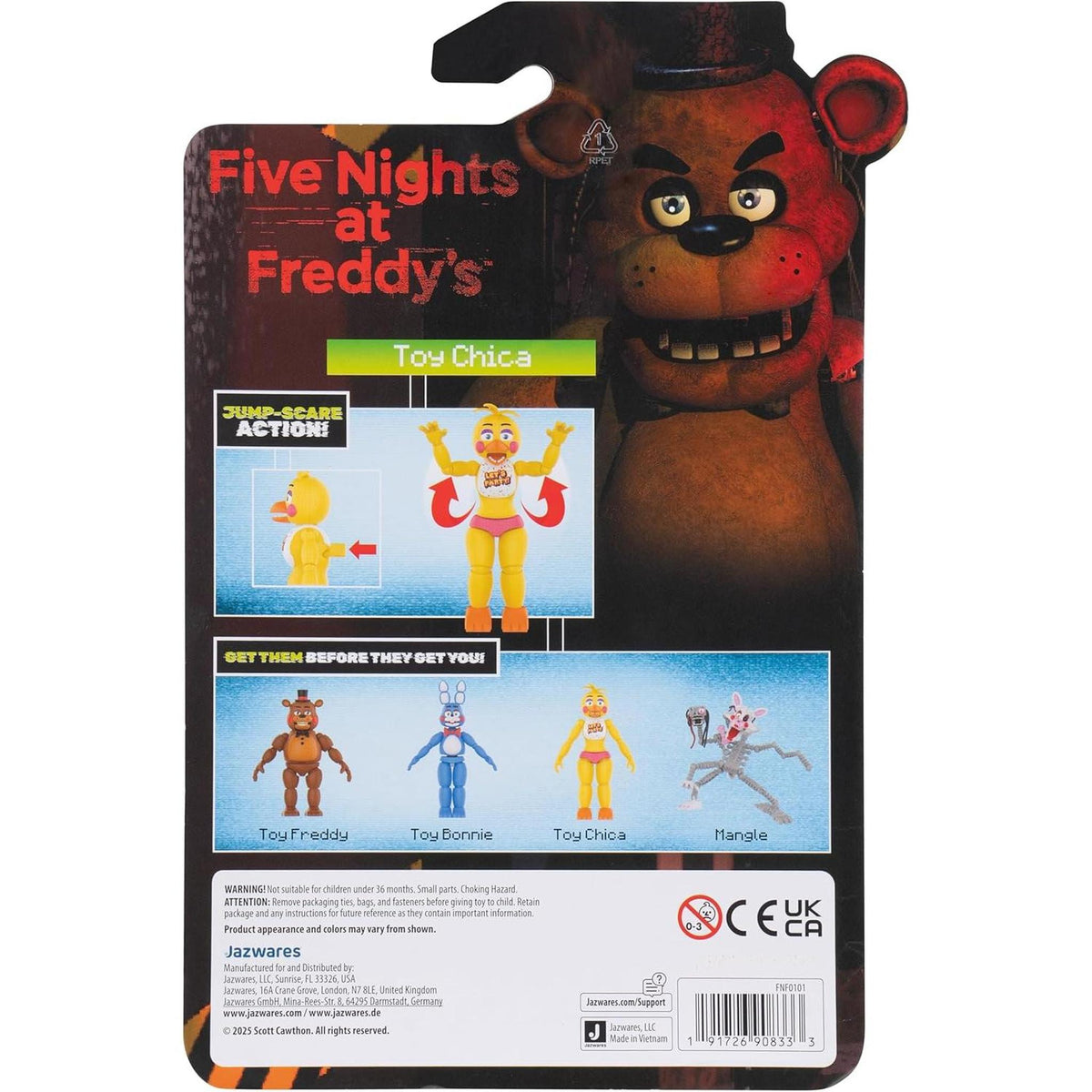 Five Nights at Freddy's 12.5 cm Toy Chica Action Figure