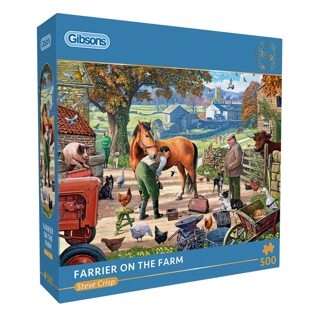 Farrier on the Farm Puzzle 500 Pieces