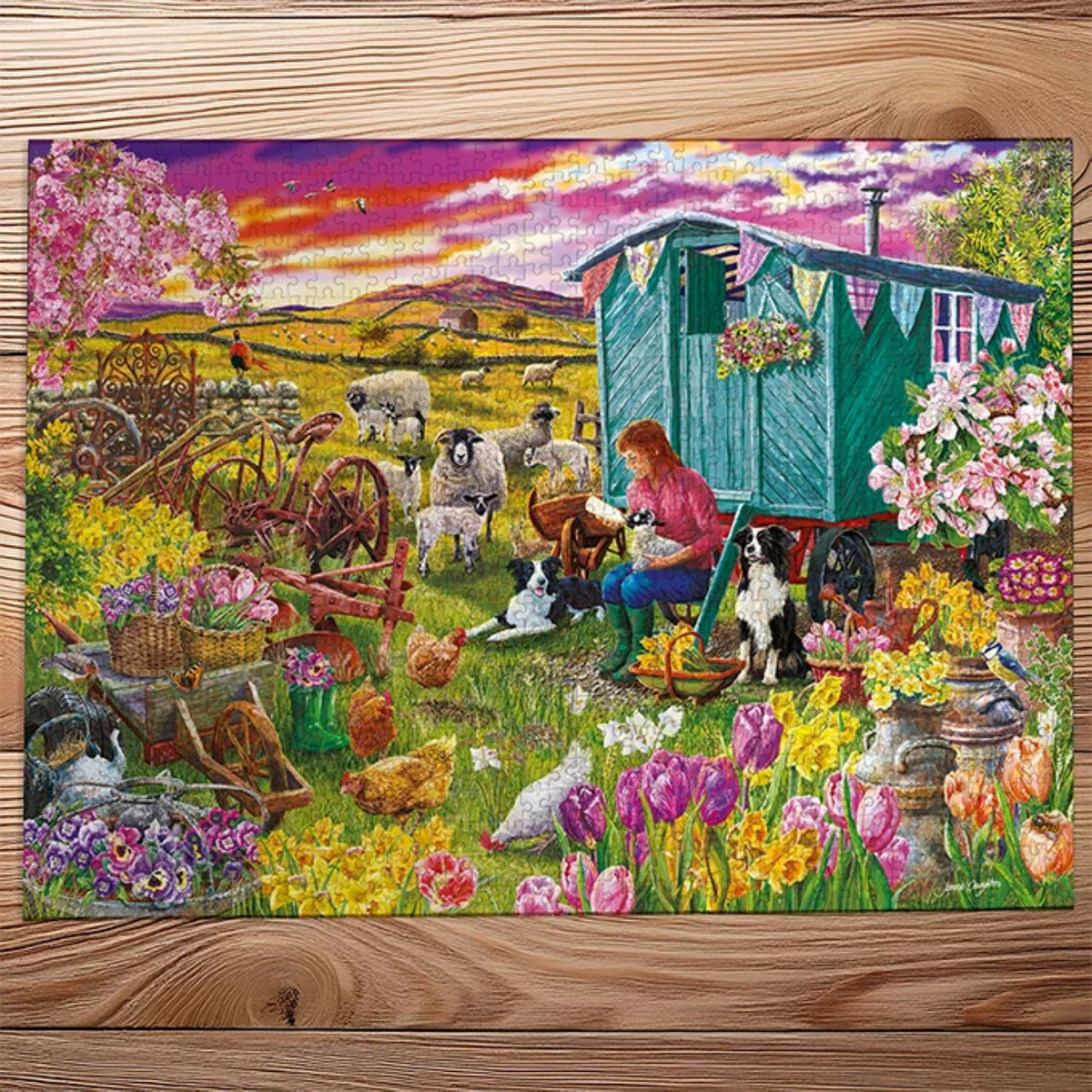 Shepherd's Delight 1000 Pieces Puzzle