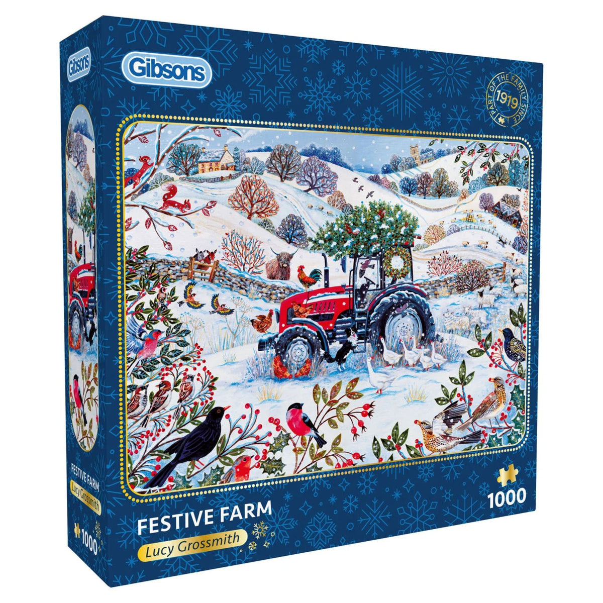 Festive Farm 1000 Pieces Puzzle