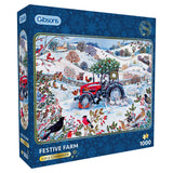Festive Farm 1000 Pieces Puzzle