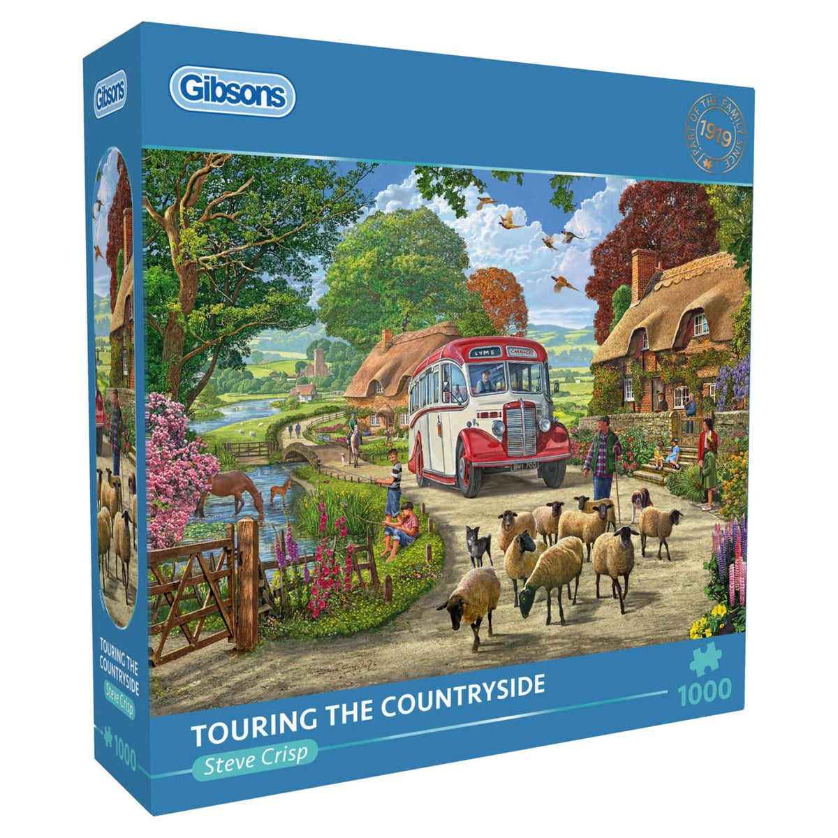 Touring the Countryside 1000 Pieces Puzzle