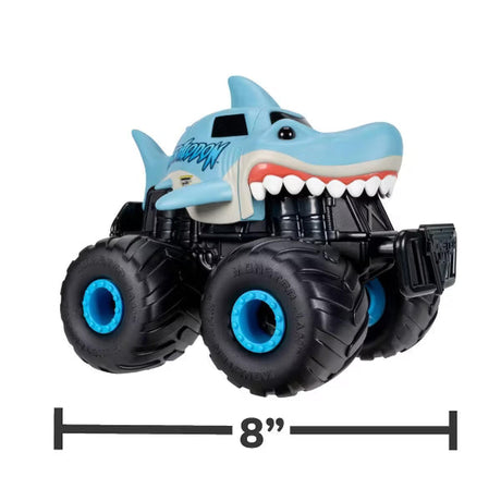Monster Jam Monstruction Build & Crash Megalodon 8" Truck