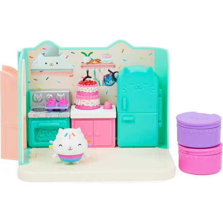 Gabby's Dollhouse Bakey with Cakey Kitchen Playset