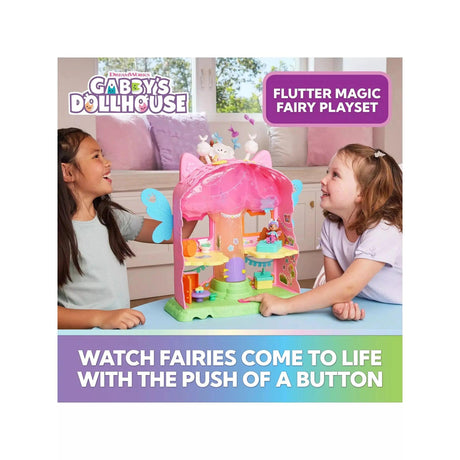 Gabby's Dollhouse: Fairylandia Flutter Magic Fairy Playset