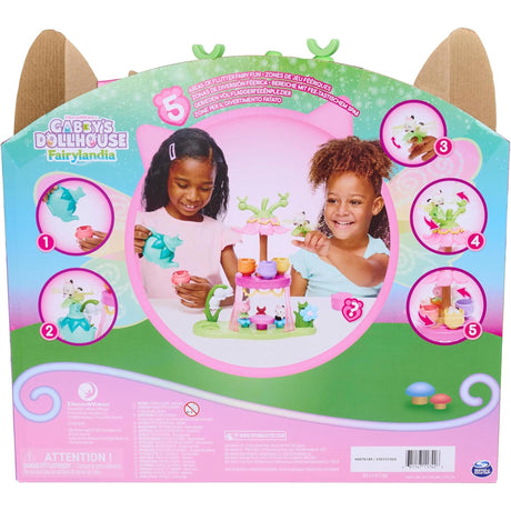 Gabby's Dollhouse: Fairylandia Flutter-rific Tea Party Playset
